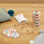 Acrobatas Jogo de habilidade Em Madeira 57PÇS Janod - Imagem 5