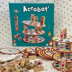 Acrobatas Jogo de habilidade Em Madeira 57PÇS Janod - Imagem 6