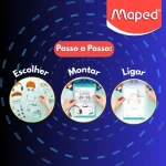 Kit Creativ Lousa P/ Desenho Avatar Maped - Imagem 3