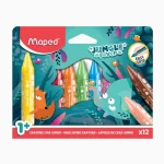 Jungle Fever Jumbo Giz 12 Cores Maped - Imagem 6