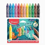 Jungle Fever Jumbo Giz 12 Cores Maped