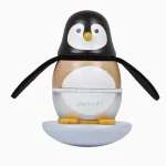 Pinguim De Empilhar Em Madeira Janod