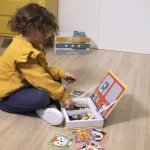 Livro Magnético Misture e Combine Animais Janod - Imagem 2