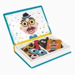 Livro Magnético Crazy Faces 82Pçs Janod - Imagem 5