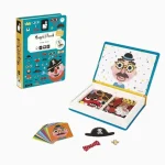 Livro Magnético Crazy Faces 82Pçs Janod - Imagem 6